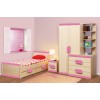 Кровать Лайф-4 розовая