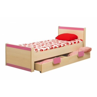 Кровать Лайф-4 розовая