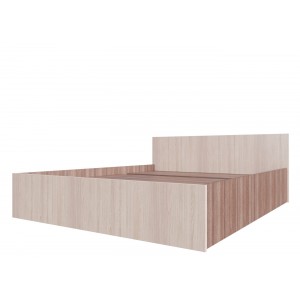 Кровать SV-Мебель Эдем 5 (140х200) ясень шимо светлый/темный