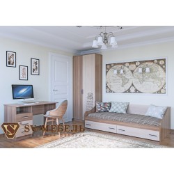 Кровать-тахта SV-Мебель Город (90х200)