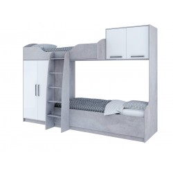 Кровать SV-Мебель Грей двухъярусная (80х200)