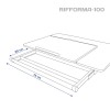 Парта RIFFORMA COMFORT-100