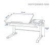 Парта RIFFORMA COMFORT-100